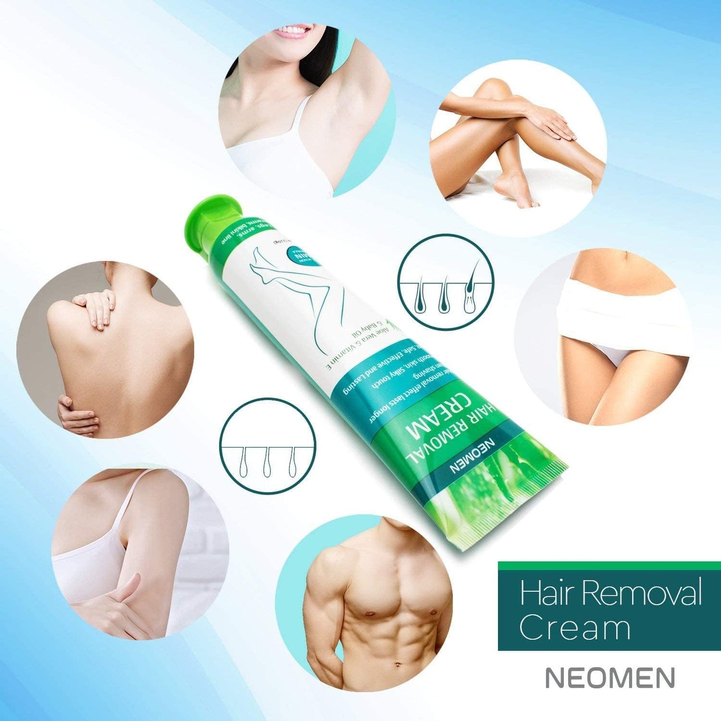 NEOMEN hair removal cream for sensitive skin